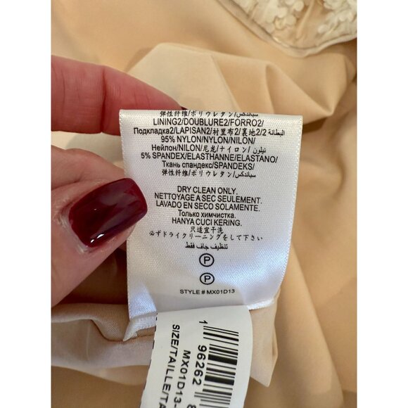 BCBGMaxazria Strapless Sequin Paiette Corset Dress NWT - Size 14 - Picture 9 of 9